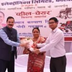 दिव्यांगजनों को व्हील चेयर एवं सहायक उपकरण वितरित